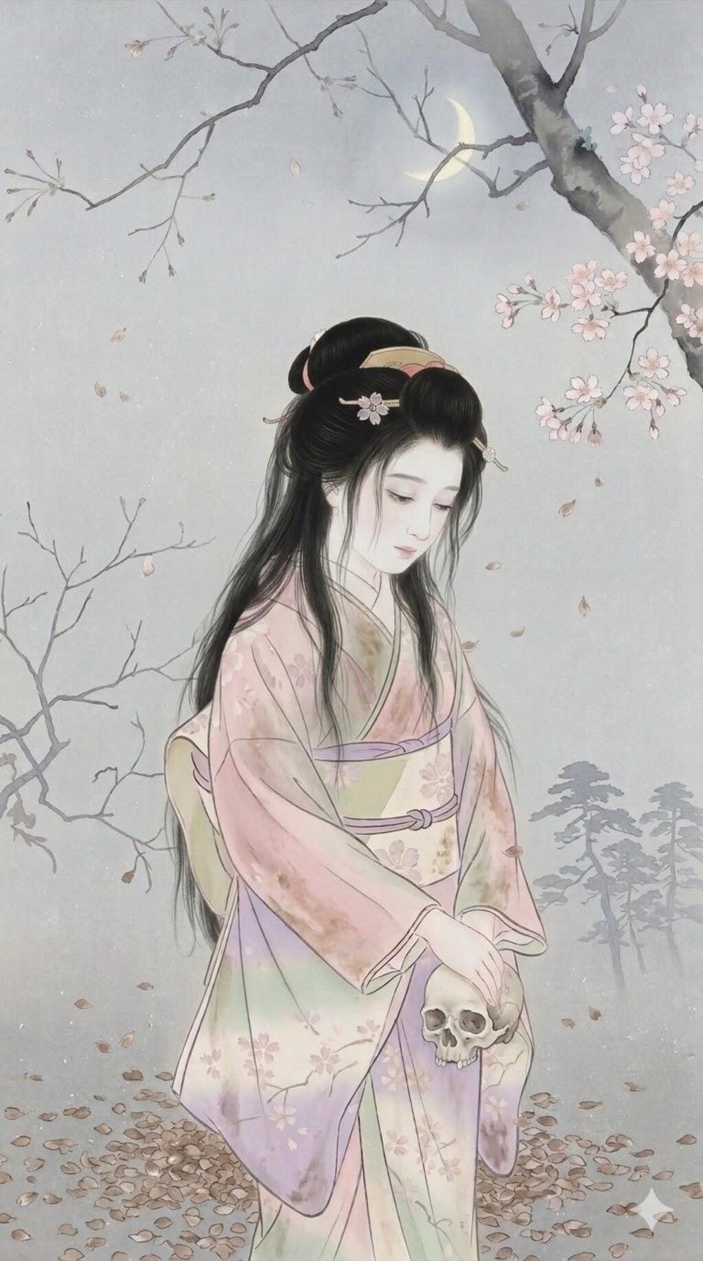 春色のお着物