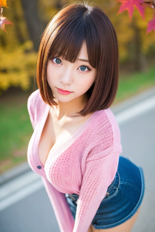 萌え袖ガール