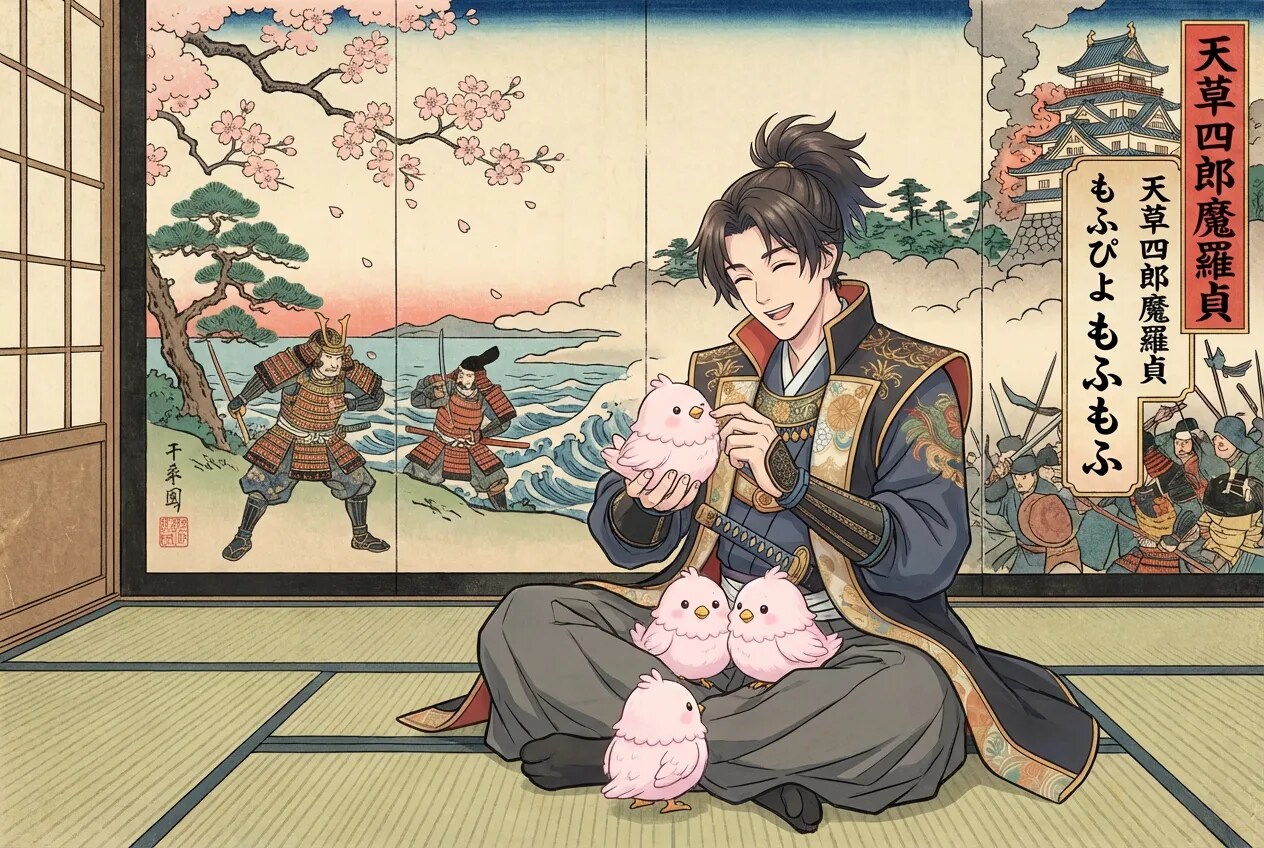 【借】もふぴよ天草四郎魔羅貞 | の人気AIイラスト・グラビア