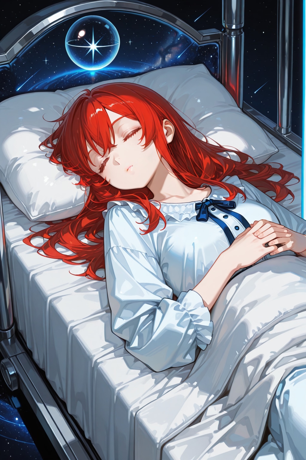 眠る少女