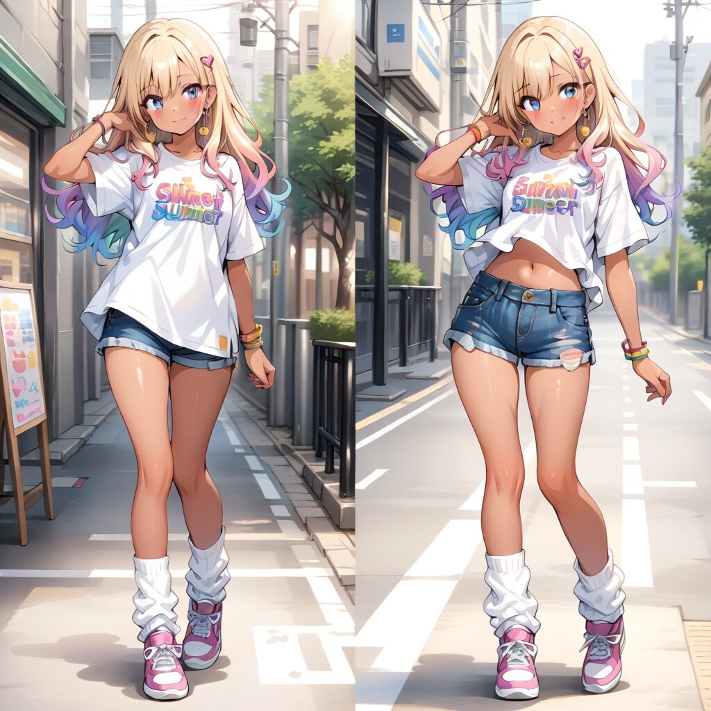 金髪ギャル