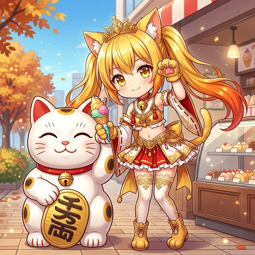 9月29日 #招き猫の日 #洋菓子の日 | の人気AIイラスト・グラビア