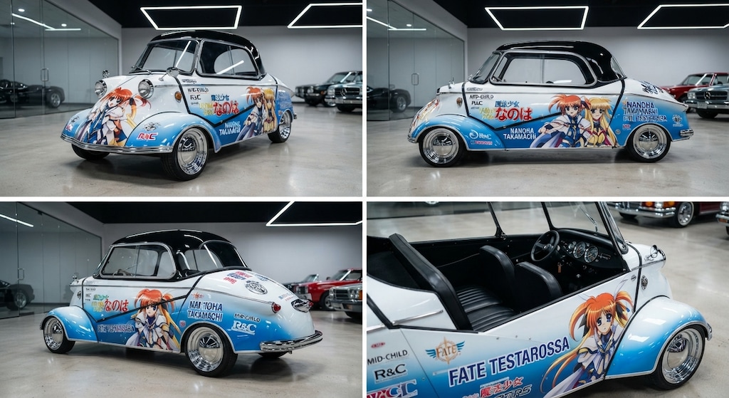 魔法少女リリカルなのは痛車メッサーシュミット