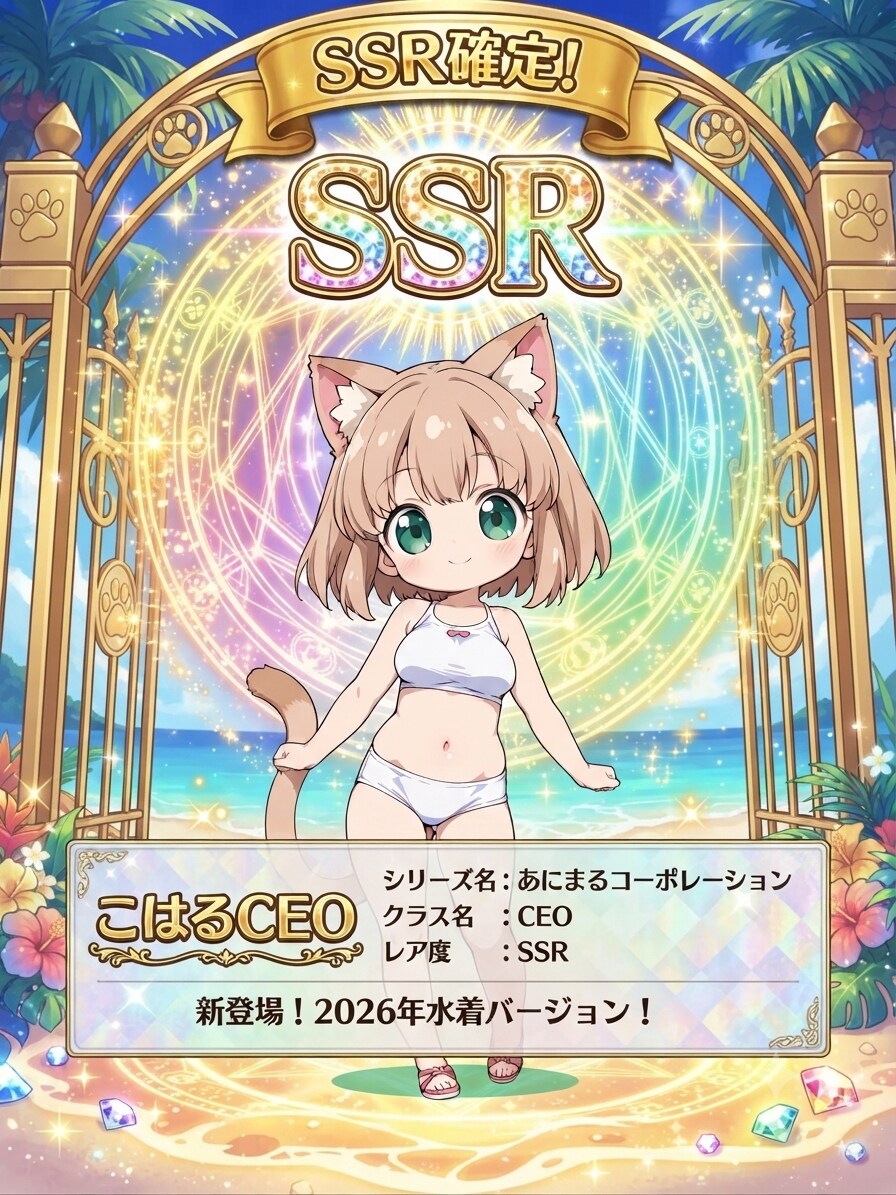 ガチャ抽選結果！