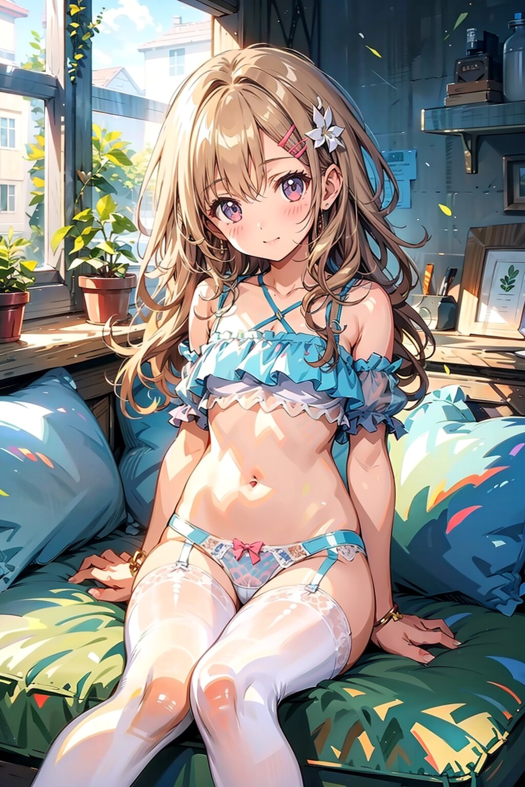 水着少女