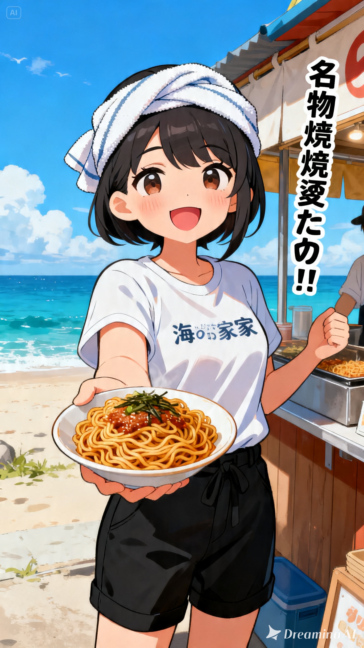 【真夏のミラパンツ祭】海の家の店員さんのパンツスタイル