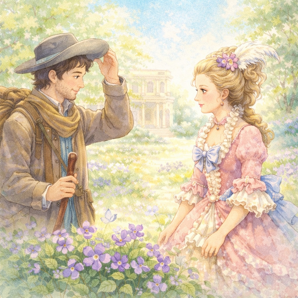 菫の約束 ②③ | の人気AIイラスト・グラビア