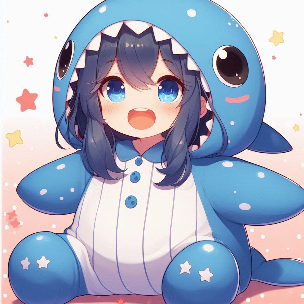 クジラ着ぐるみパジャマ