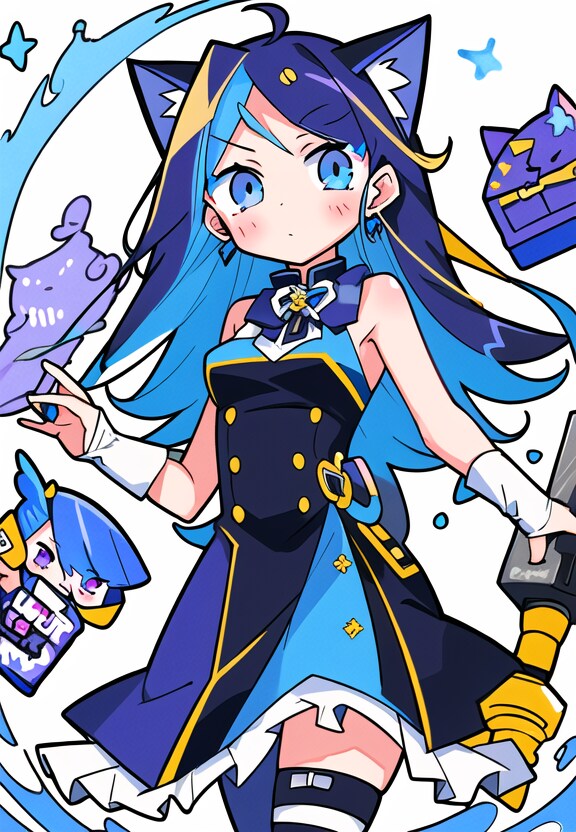涂鸦少女