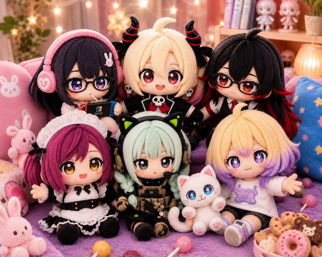 ウチの子ぬい大集合✨