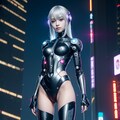 Cyberpunk Girl 005 5枚目