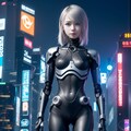 Cyberpunk Girl 005 6枚目