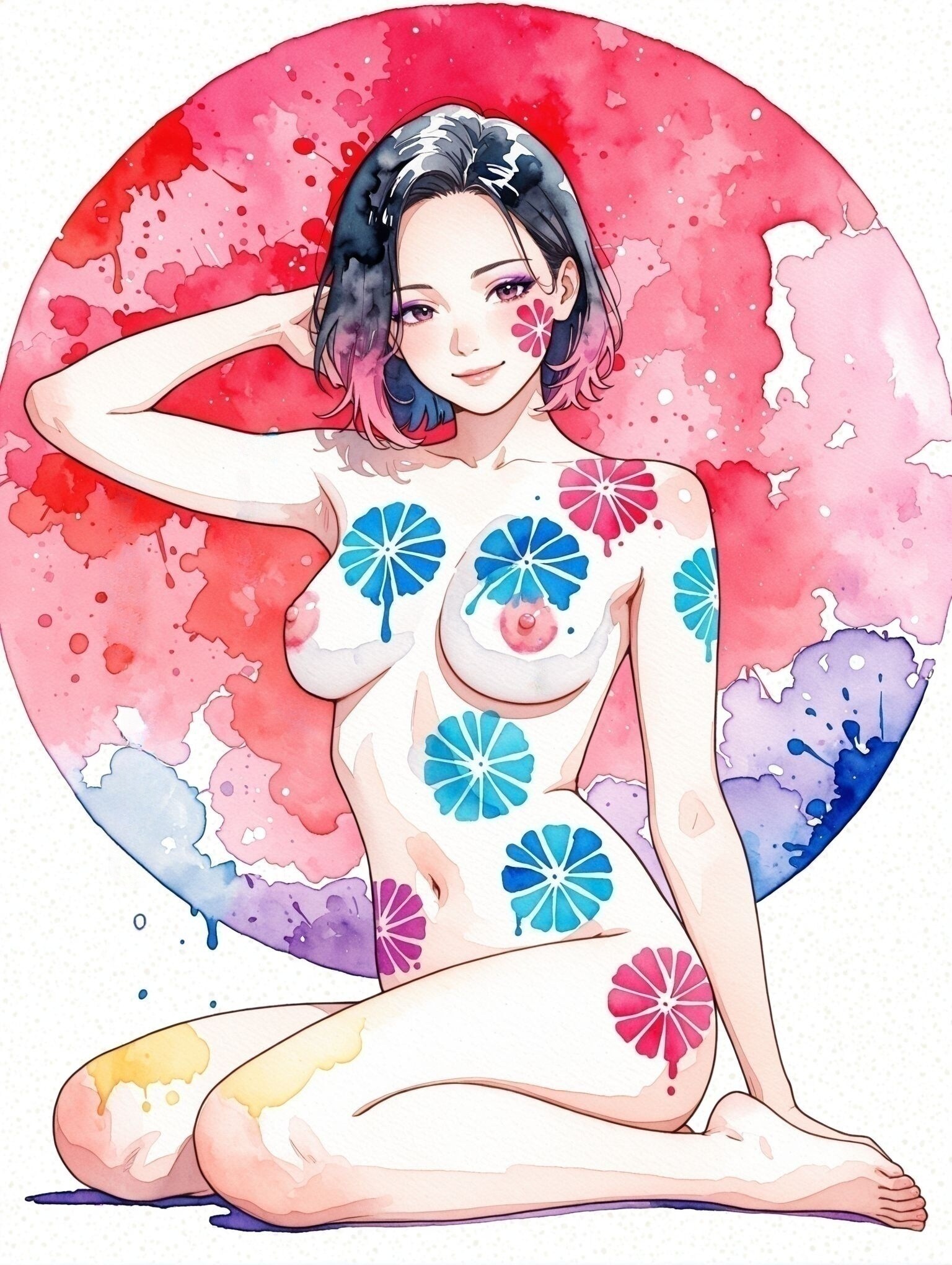 A pure and vividly colorful world⑦