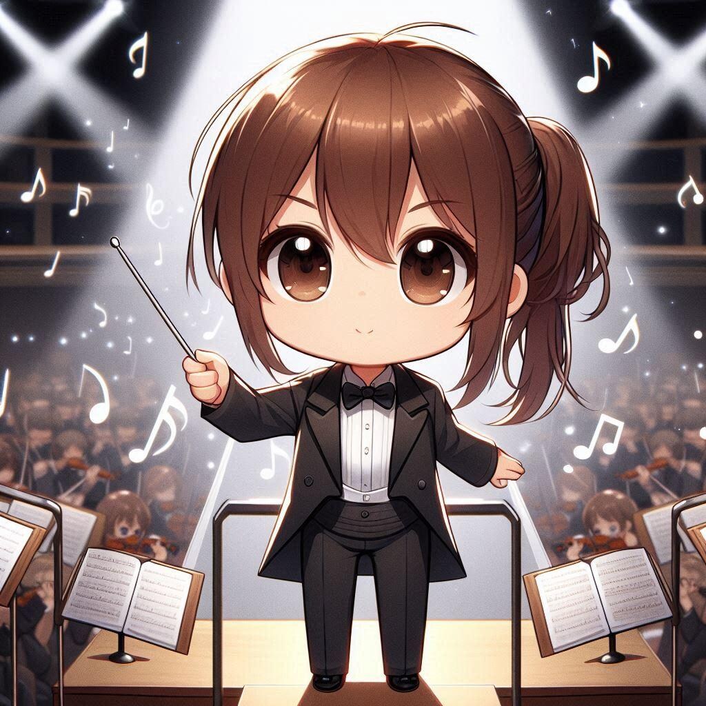 指揮をするうちの子