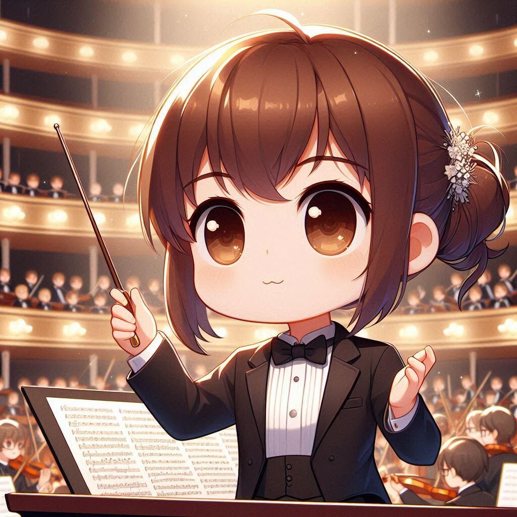 指揮をするうちの子