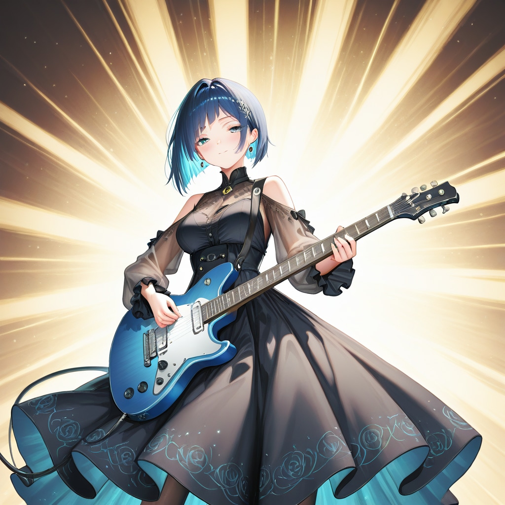 蒼い静寂のフォルテッシモ | の人気AIイラスト・グラビア