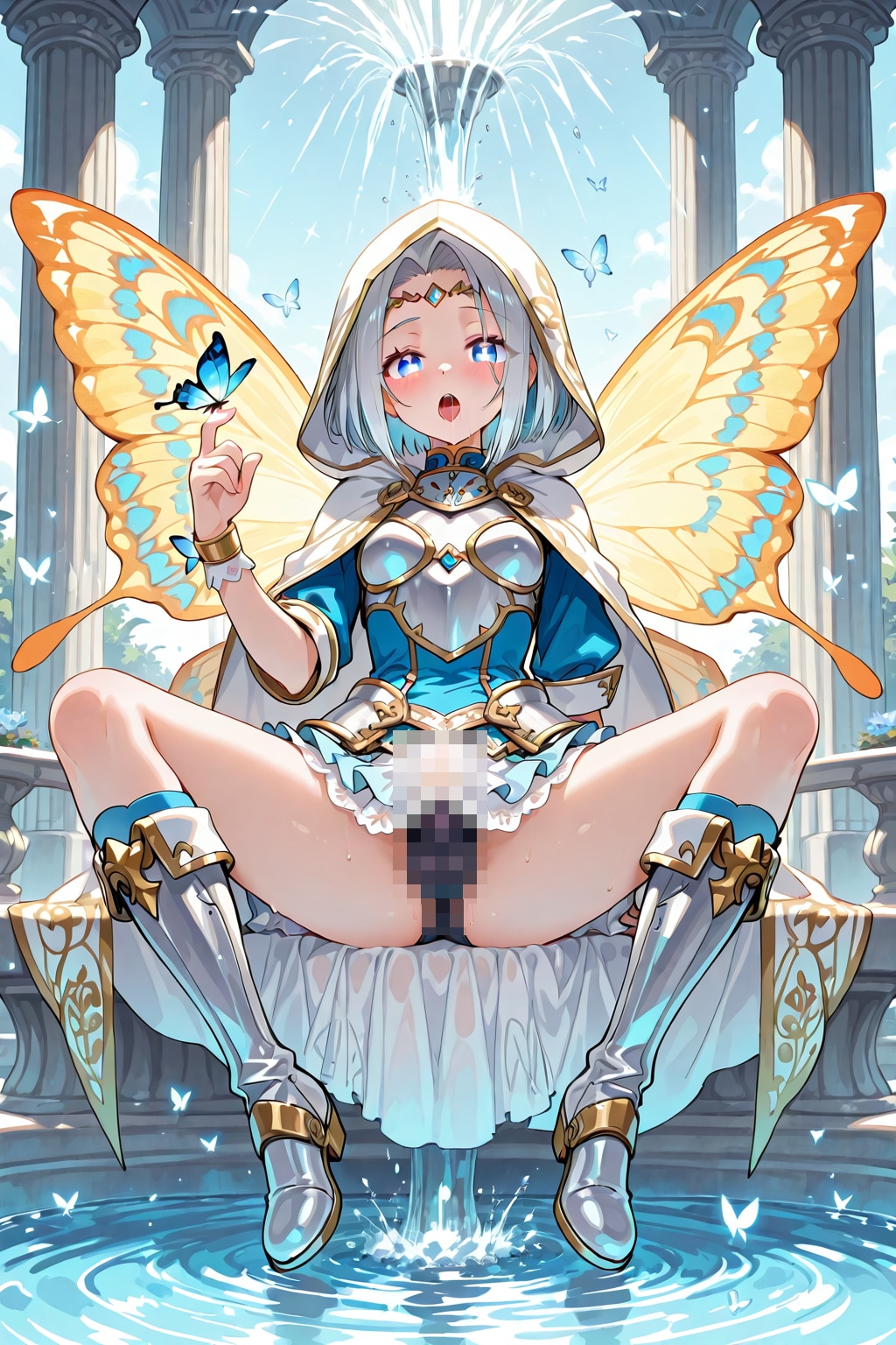 ふたなり聖騎士の転生した世界
