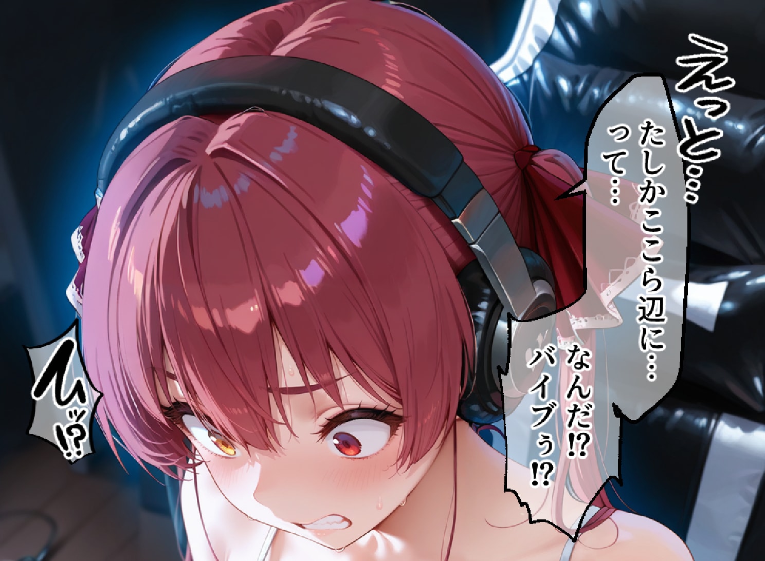 宝鐘マリン#2 先輩からのストレス解消グッズとは | の人気AIイラスト・グラビア