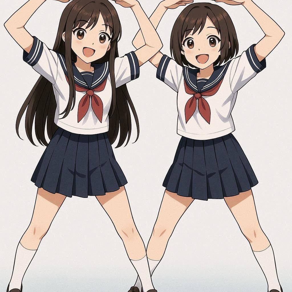 双子で”双”の字