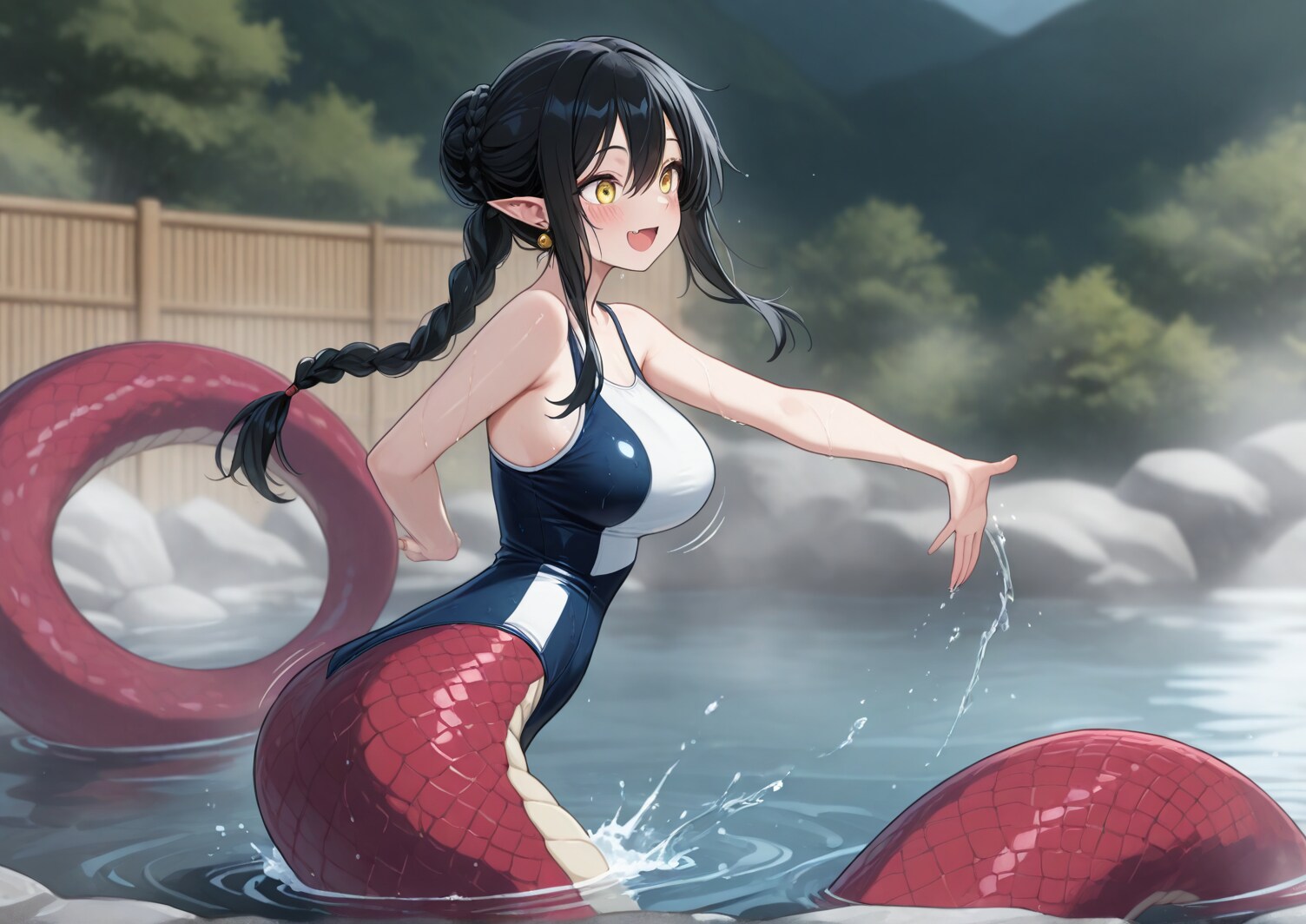 お風呂とルビー