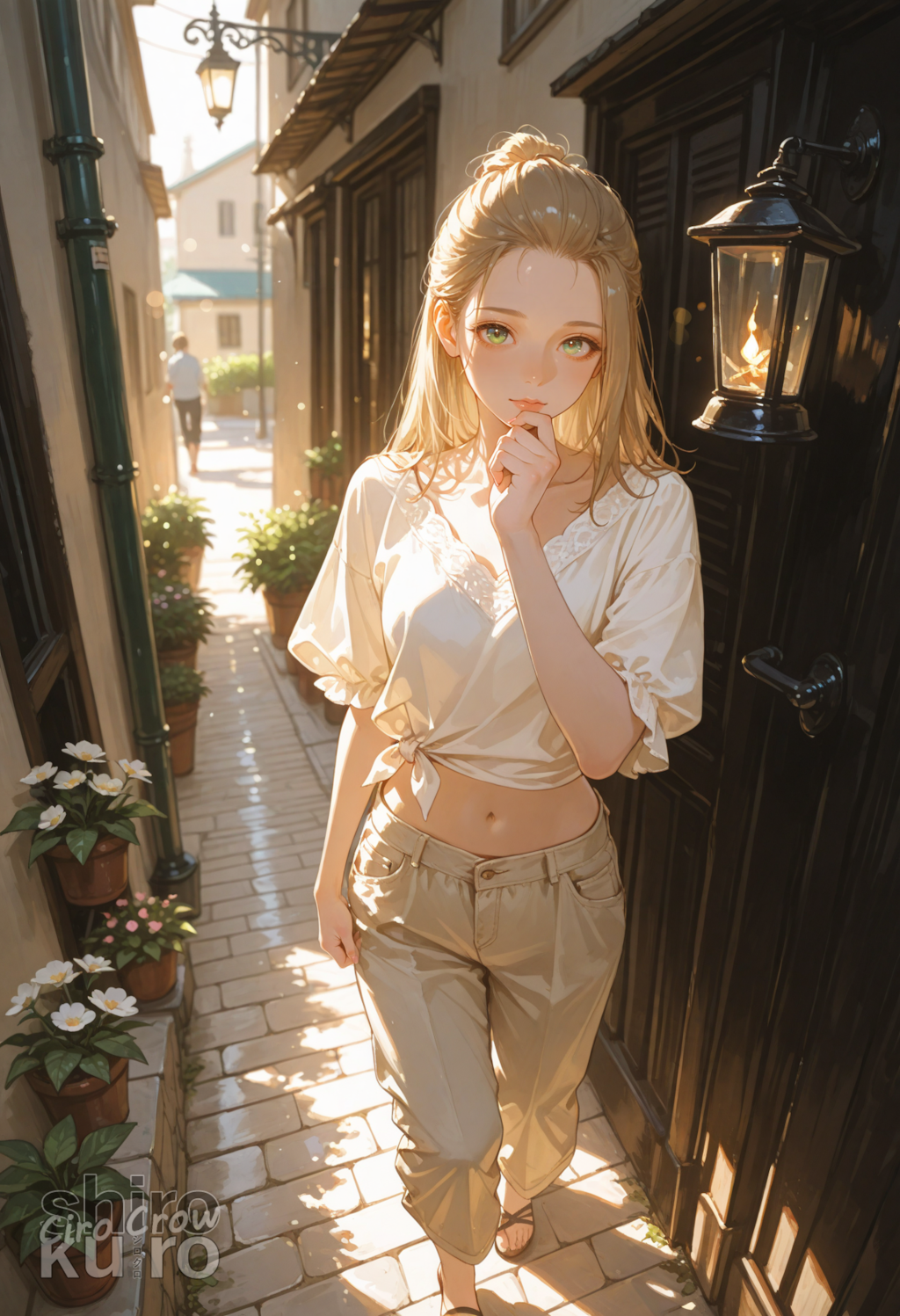 ワイドパンツ