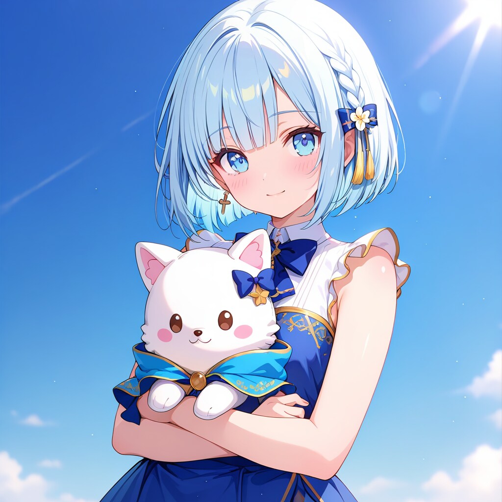 星空リボンと君の瞳 | の人気AIイラスト・グラビア