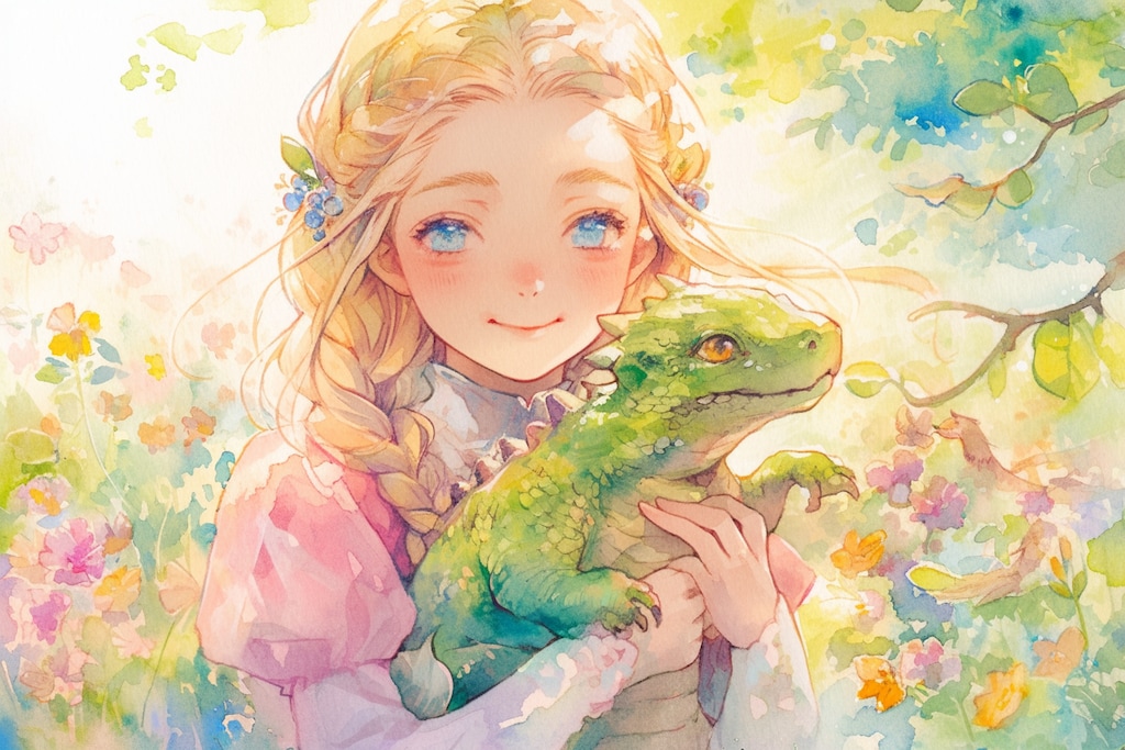 ドラゴンと少女（竜騎士）146