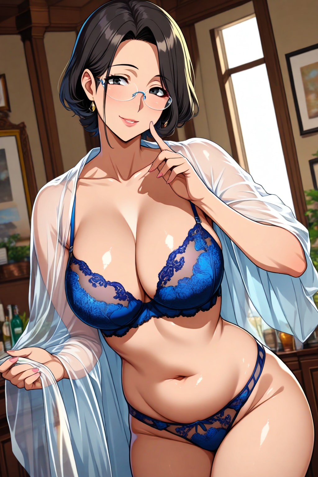 ランジェリー熟女