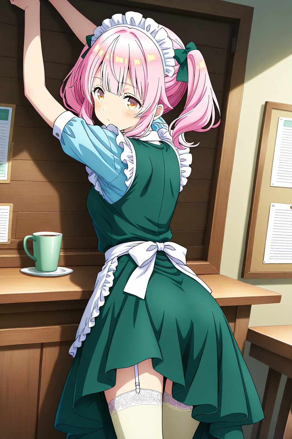 カフェの張り紙