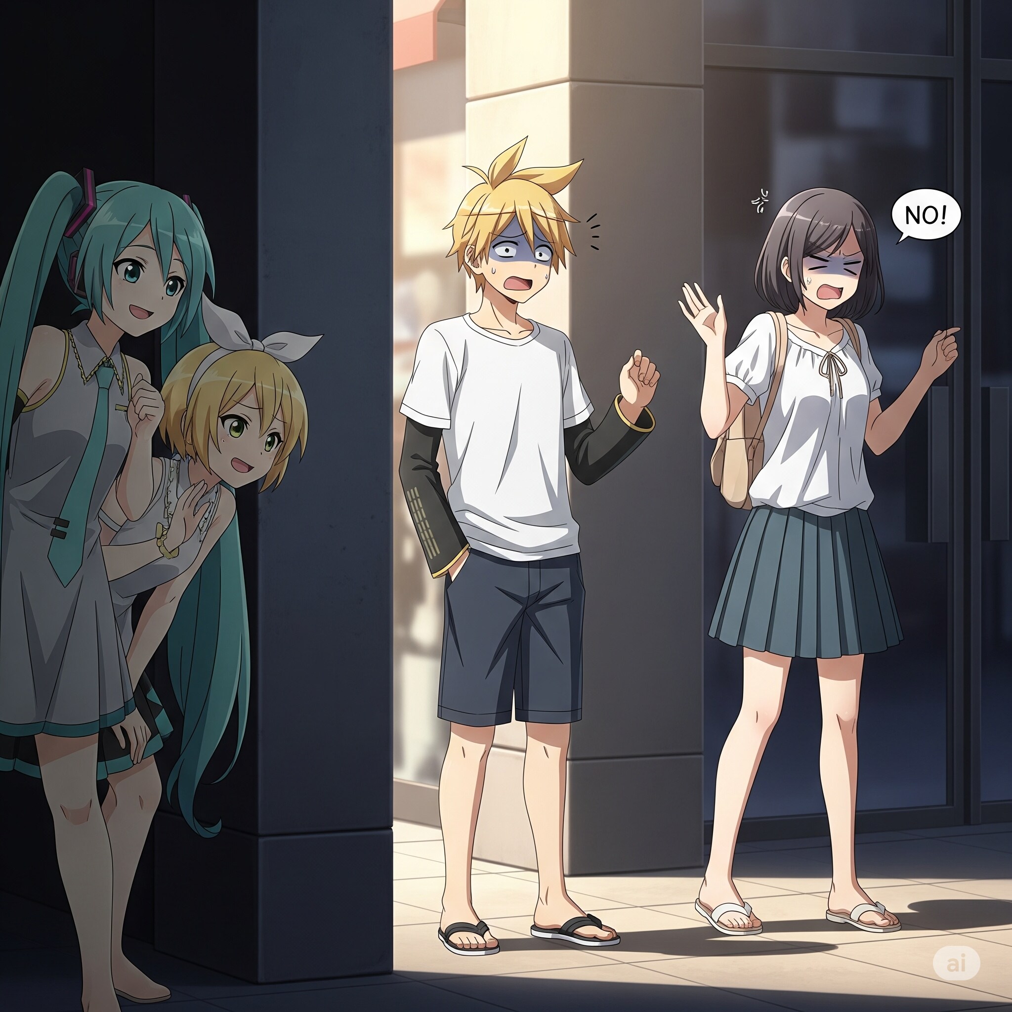 ナンパ | の人気AIイラスト・グラビア