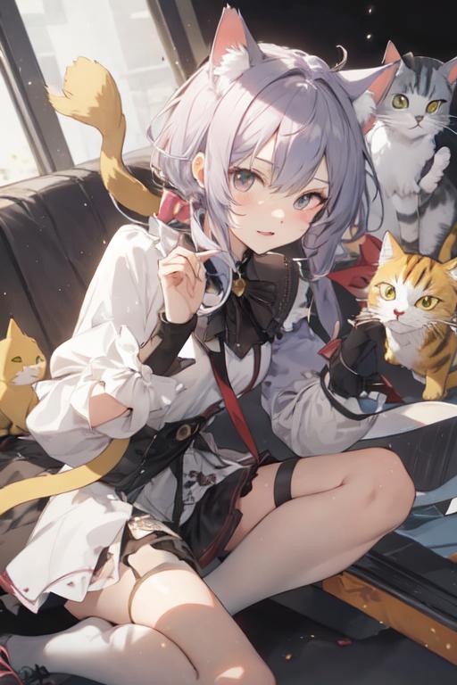 擬人化　ねこ