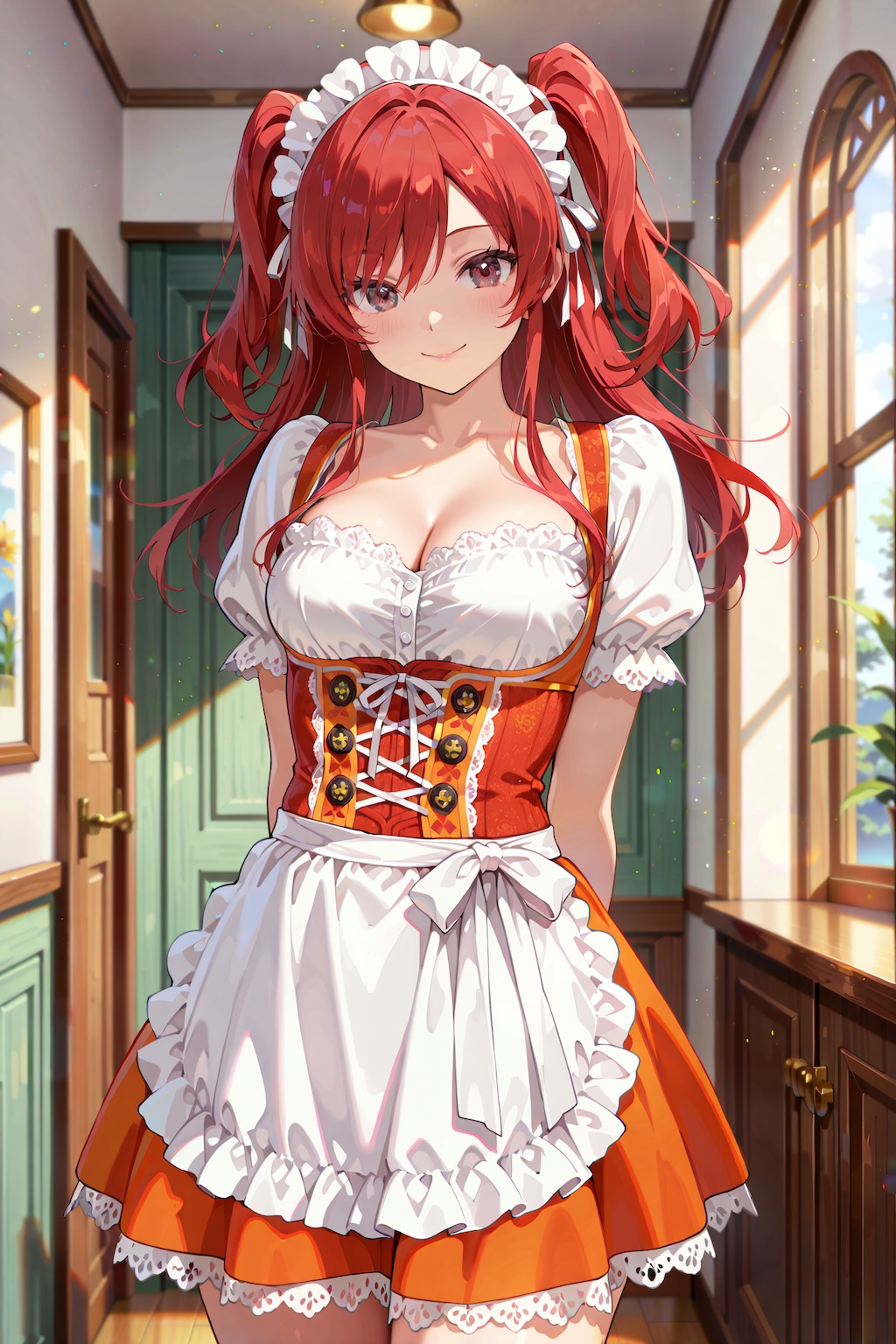 【撮影会】洋館のディアンドル娘 Z806