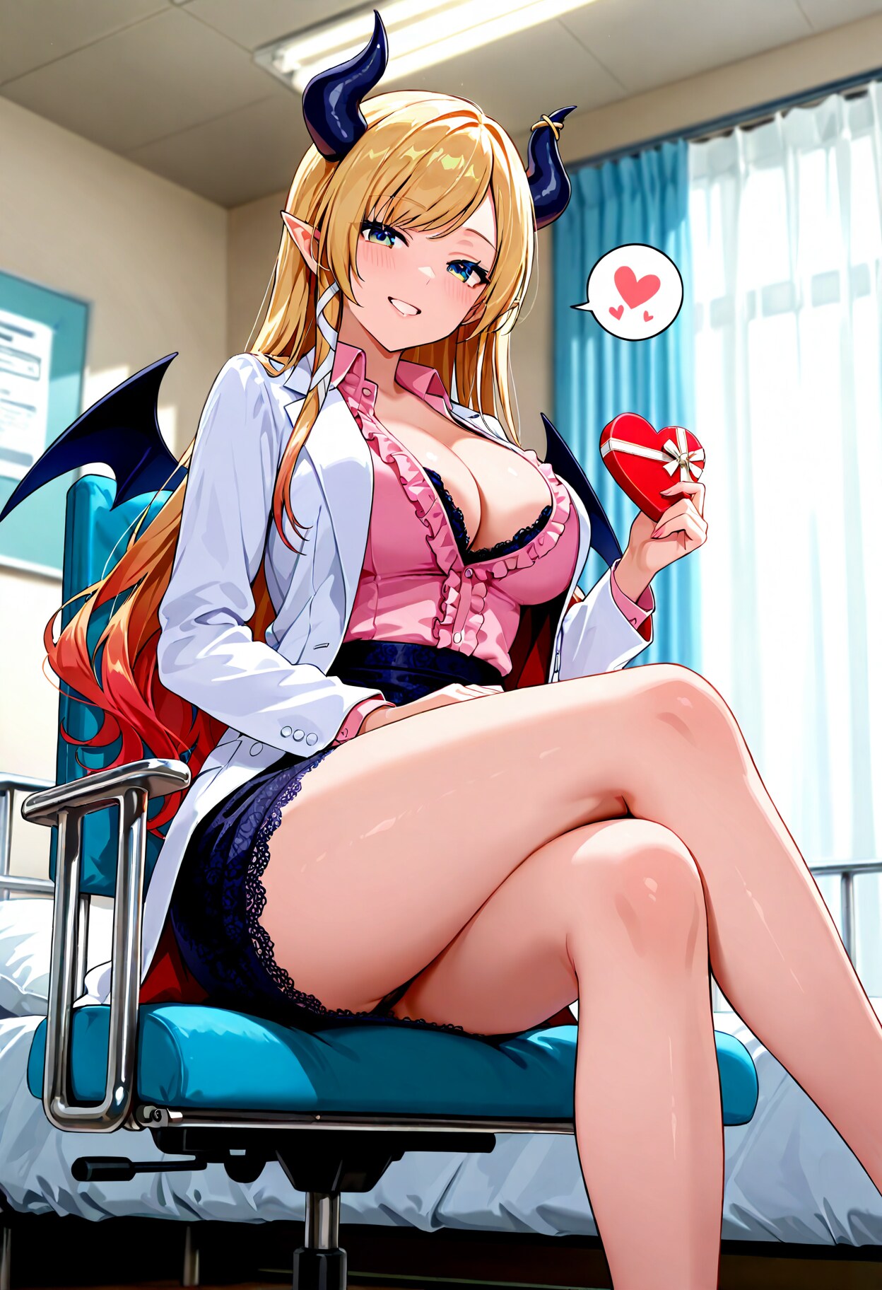 先生のチョコ欲しいのぉ？