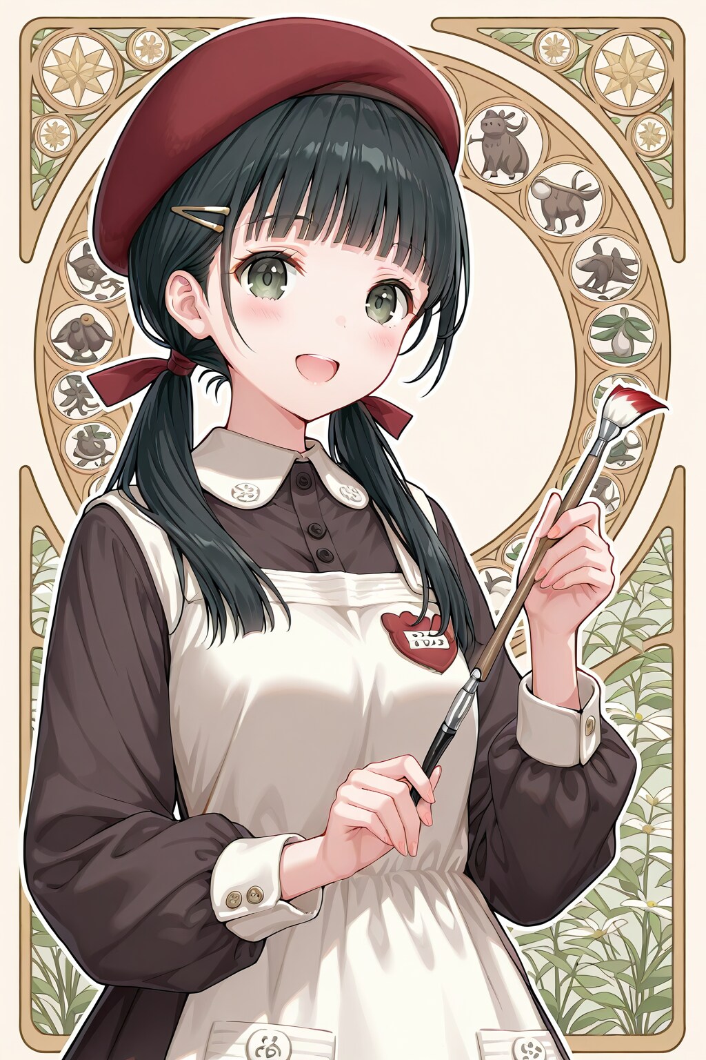 芸術‼️の次女ちゃん🌕✨