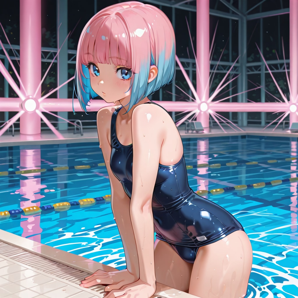 スク水美少女