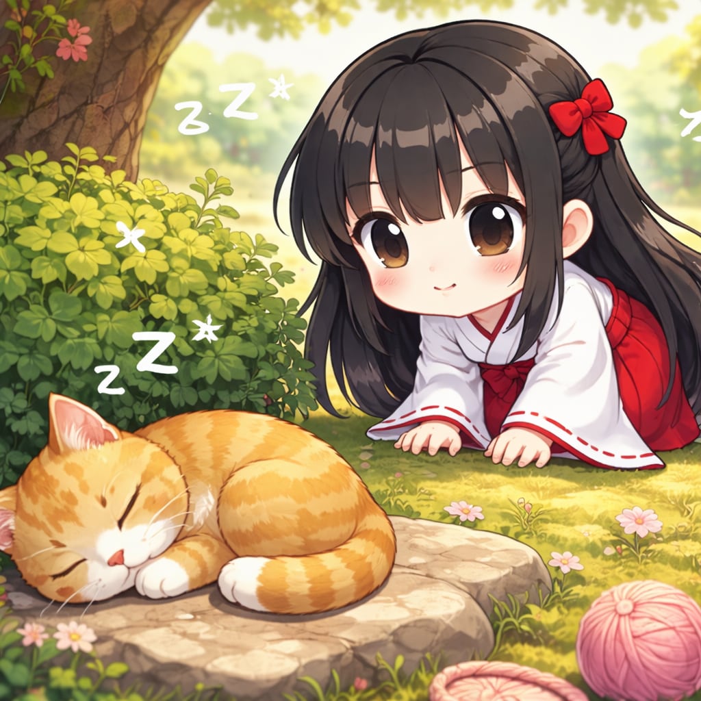 這いよる巫女さん