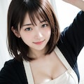 エプロン姿の女性 7枚目