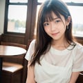 エプロン姿の女性 2枚目