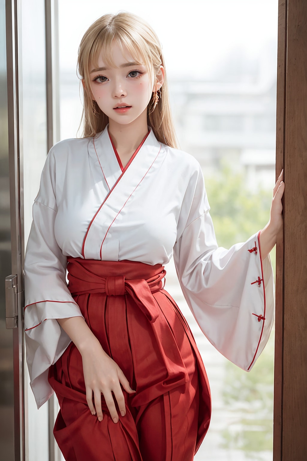 金髪の巫女さん　その２