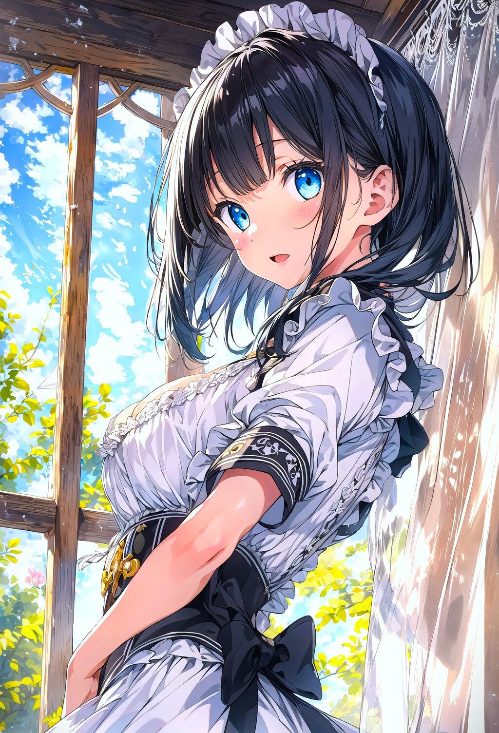 陽だまりとメイドさん