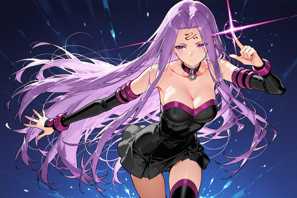 【習作】ライダー(メデューサ)　ー戦闘スタイルー