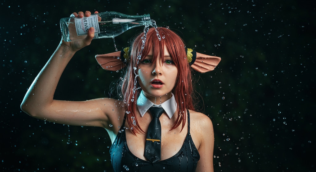 コスプレ洗う