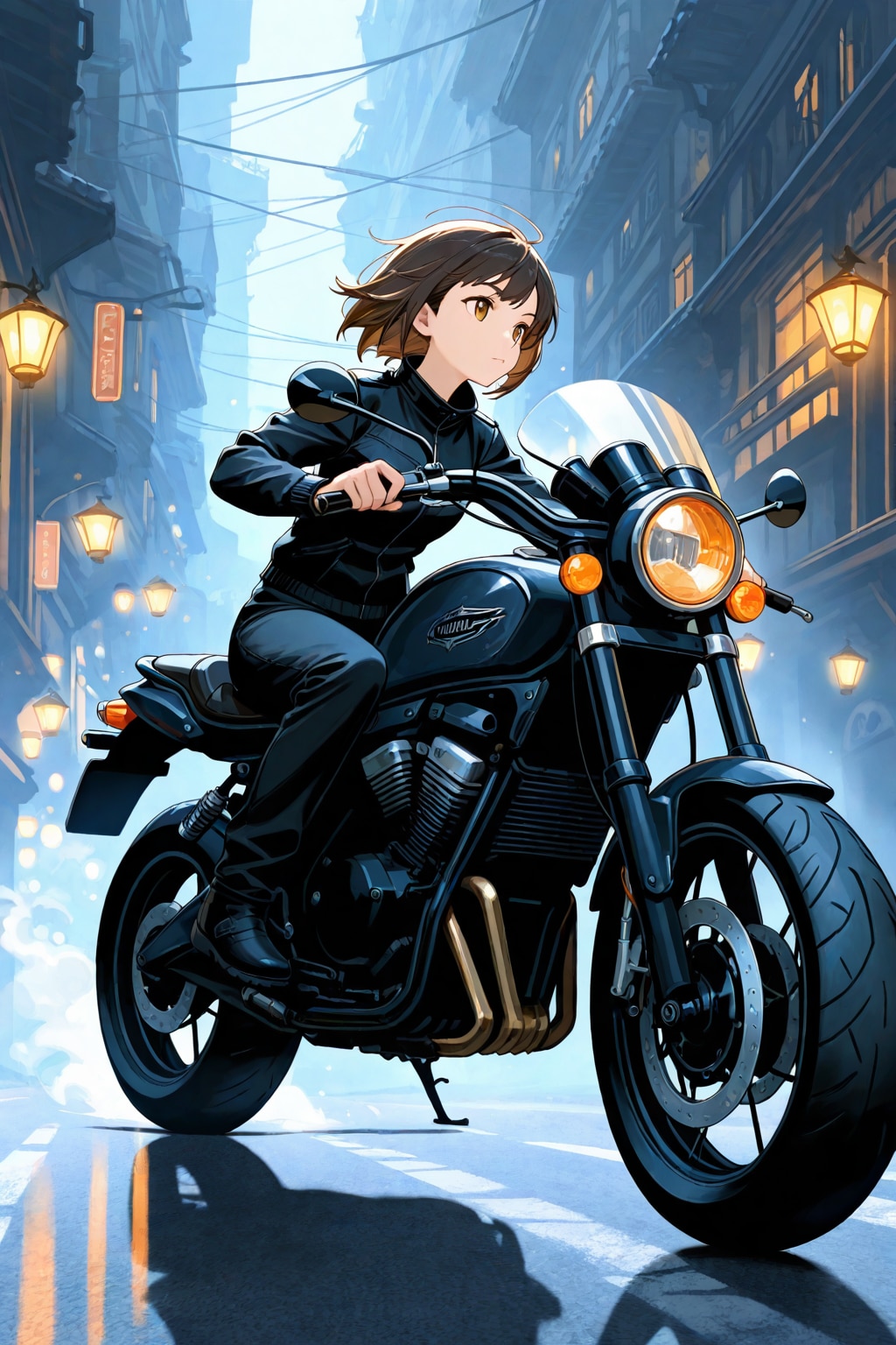 バイク好き彼女