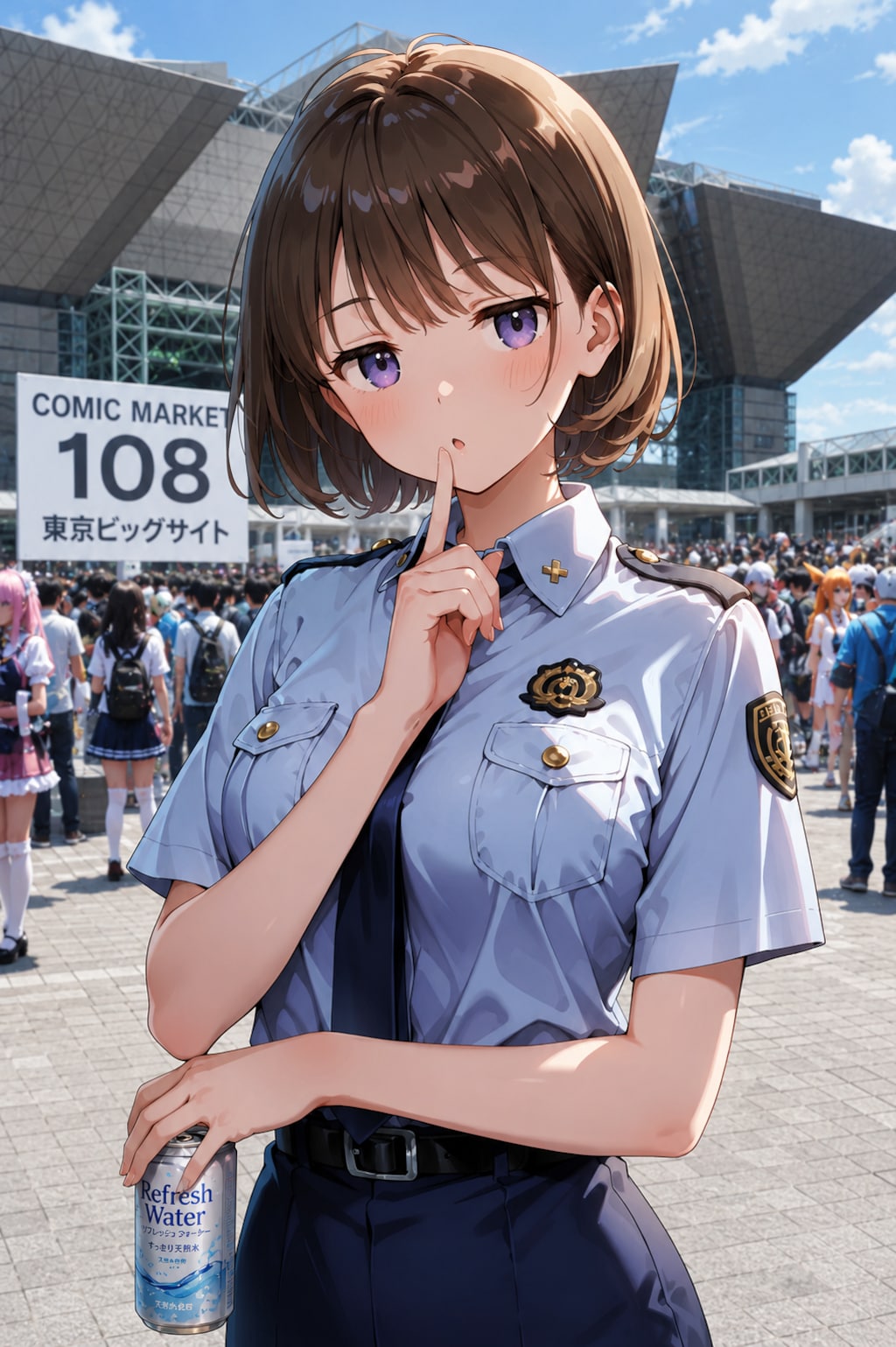 ジト目婦警さんとコミケ会場 ～乾さつきのドライな日常～ Z815