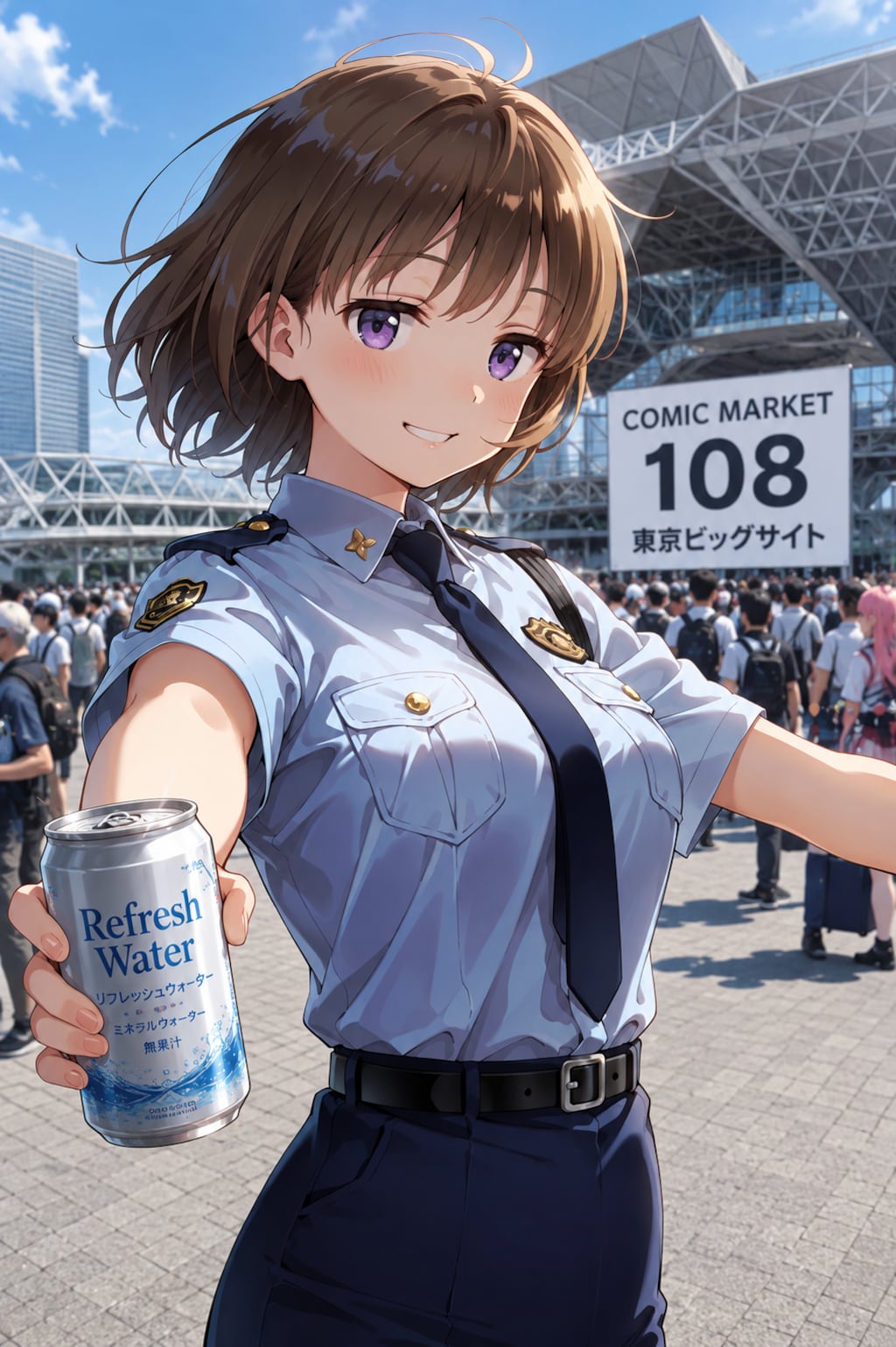 ジト目婦警さんとコミケ会場 ～乾さつきのドライな日常～ Z815