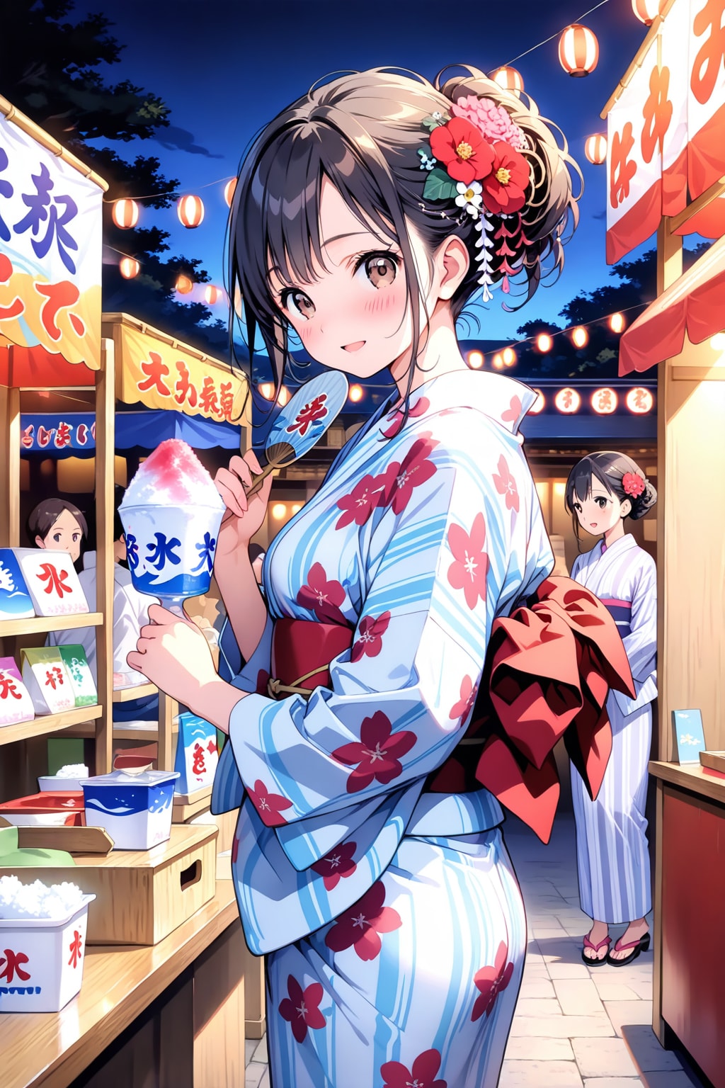 お祭り | の人気AIイラスト・グラビア