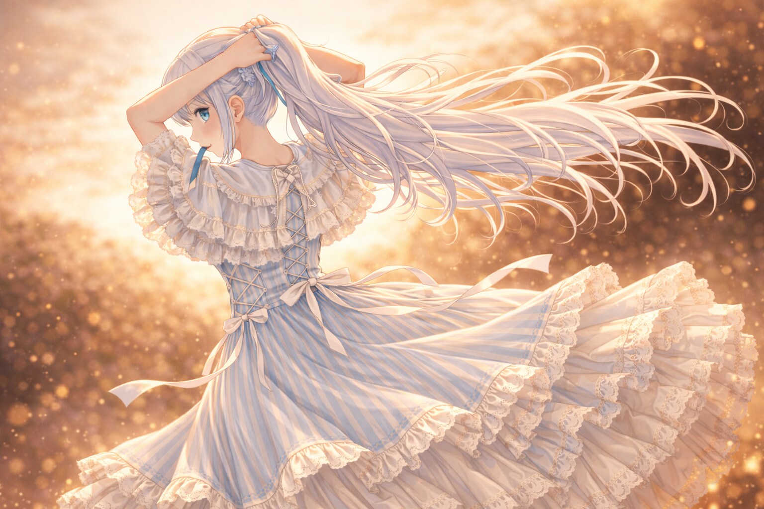 結びかけが一番、好き。 | の人気AIイラスト・グラビア