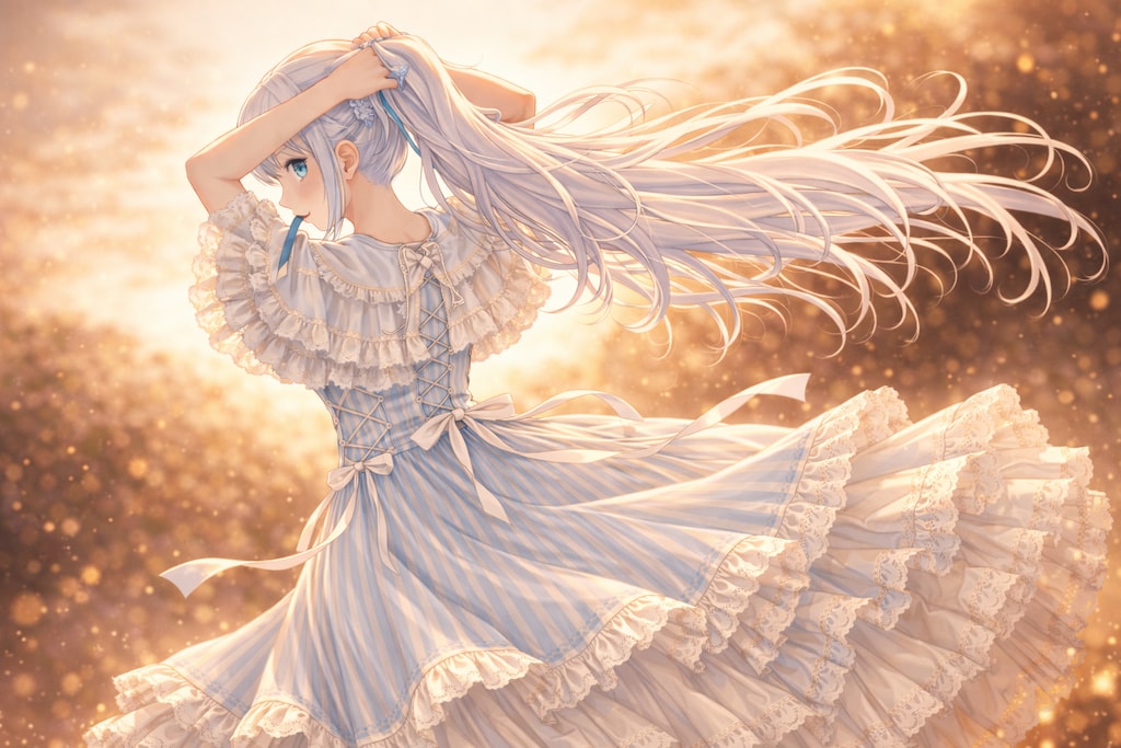 結びかけが一番、好き。