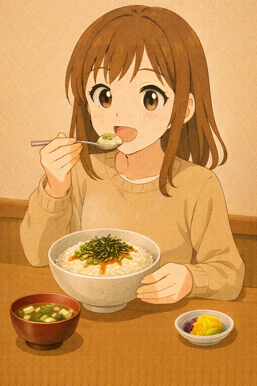 とろろご飯 | の人気AIイラスト・グラビア