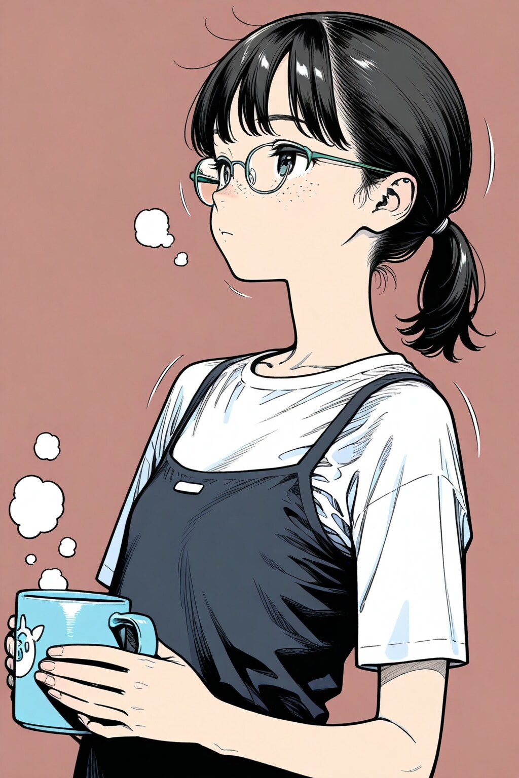 地味系女の子 | の人気AIイラスト・グラビア